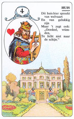 Lenormand kaart huis