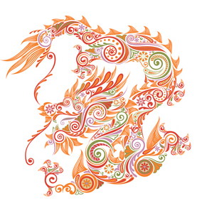 Chinese sterrenbeeld draak