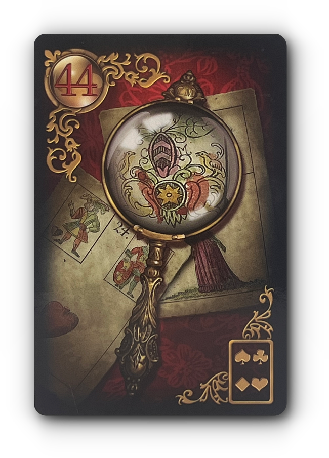 lenormand kaart uitleg vergrootglas