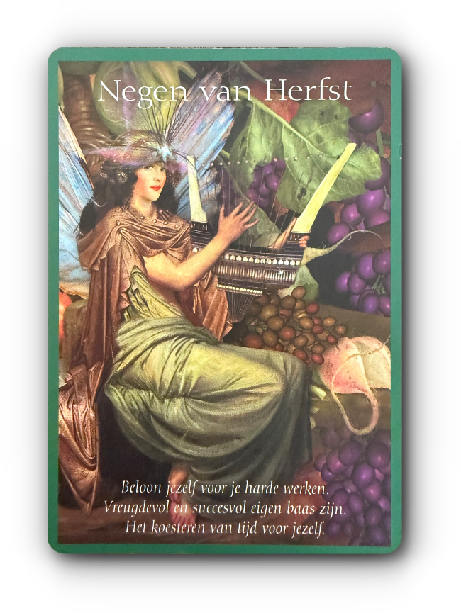 spirituele kaart 3 betekenis van kaart negen van herfst