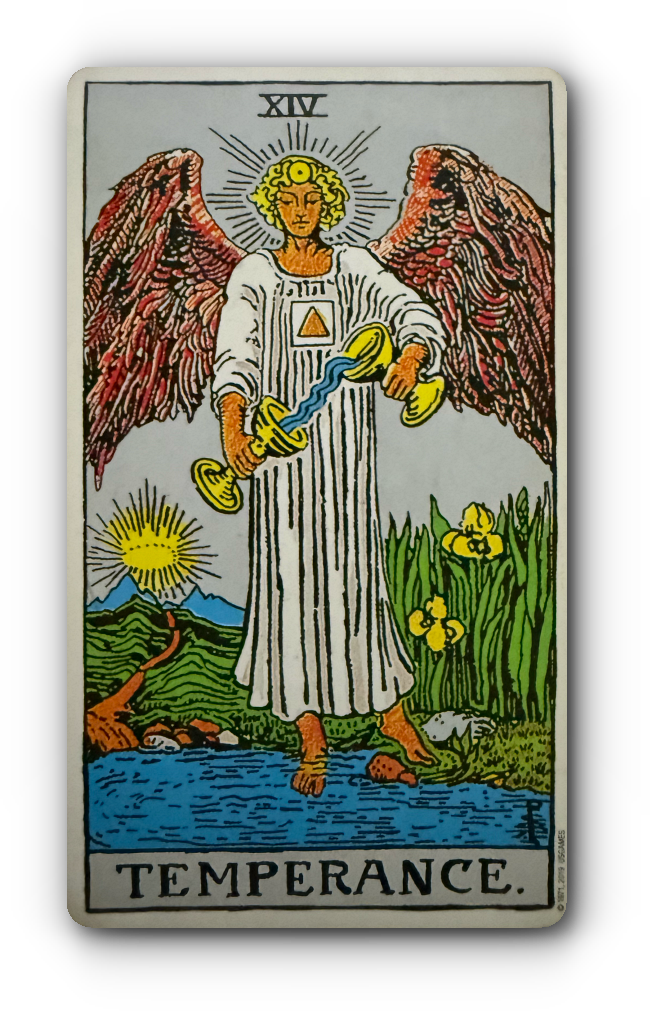 Uitleg tarot kaart temperance