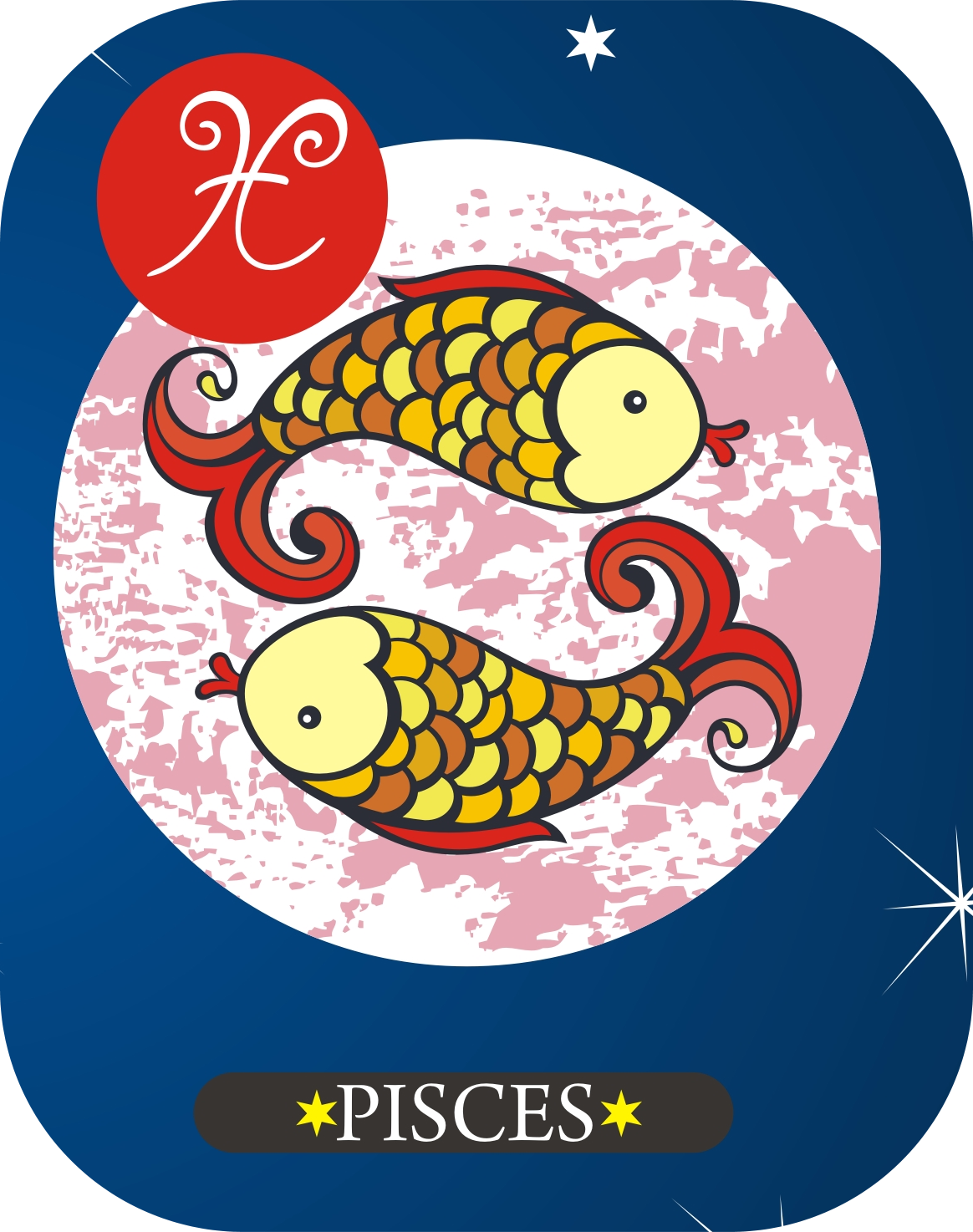 Zodiac sign pisces